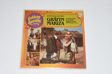 Vinyl LP Golden operette Gravin Mariza Emmerich Kálmán beschikbaar voor biedingen
