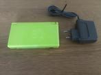 Nintendo DS Lite Groen + Oplader, Ophalen of Verzenden, Gebruikt, Zwart, DS Lite