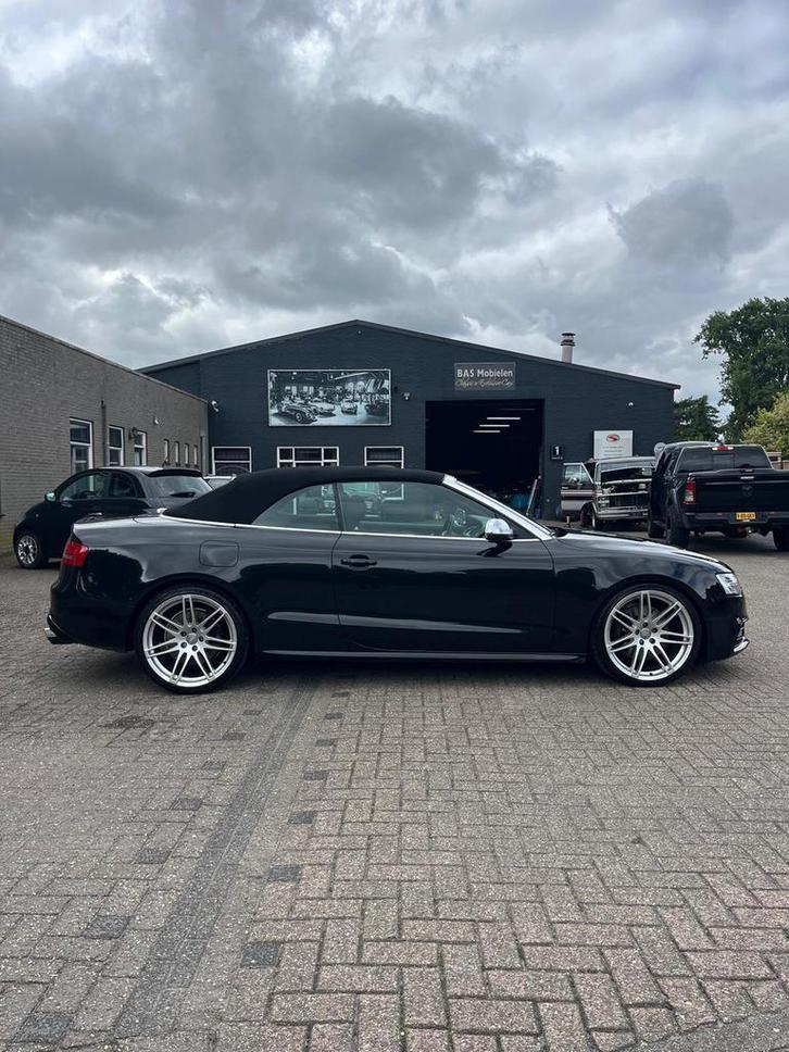 Audi S5 3.0 Tfsi 245KW Cabrio Quat. S-tr 2011 Zwart, Auto's, Audi, Particulier, S5, Benzine, E, Cabriolet, Automaat, Geïmporteerd