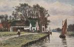 Gerstenhauer - 688 - twa: Serie 123 - Boerderij aan 't Water, Verzamelen, Ansichtkaarten | Themakaarten, Verzenden, Voor 1920