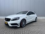 Mercedes A45 AMG EDITION 1 AEROPAKKET PANO LEDER H&K ACC VOL, Auto's, Mercedes-Benz, Te koop, Benzine, A-Klasse, Hatchback