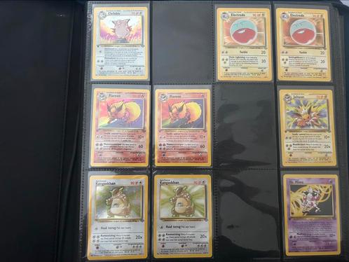 Pokemon Jungle NL 1st edition bijna compleet *nette staat*, Hobby en Vrije tijd, Verzamelkaartspellen | Pokémon, Zo goed als nieuw