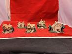 Miniatuurhuisjes the Leonardo collection 5 stuks, Verzamelen, Ophalen of Verzenden, Zo goed als nieuw