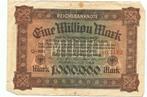 1 miljoen mark  1923  Nr. 126, Los biljet, Duitsland, Ophalen of Verzenden