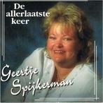 cd-single van Geertje Spijkerman - de allerlaatste keer, 6 singles of meer, Verzenden, Zo goed als nieuw, Nederlandstalig