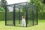 Zwarte gaaspanelen voor kennel of kattenren, Kater