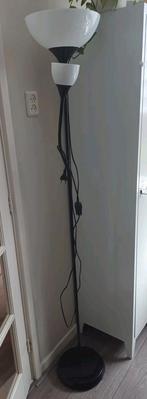 Staande Lamp met leeslamp, Huisstijl, Gebruikt, Ophalen of Verzenden, 75 cm of meer