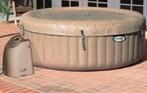 intex spa jacuzzi rond plus extra.s, Tuin en Terras, Bubbelbaden en Hottubs, Ophalen of Verzenden, Zo goed als nieuw, Afdekzeil
