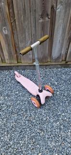 Roze Stepje met lichtjes in de wieltjes, Fietsen en Brommers, Steps, Ophalen, Gebruikt, Gewone step