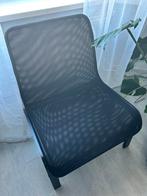 2 Zwarte ikea NOLMYRA faut zwart/zwart, Huis en Inrichting, Stoelen, Ophalen, Zwart