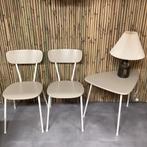 Retro setje, stoelen met tafeltje jaren 60, Verzamelen, Retro, Ophalen, Huis en Inrichting