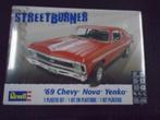 Bouwdoos 1969 Chevy Nova Yenko Revell, Overige merken, Auto, Groter dan 1:32, Nieuw