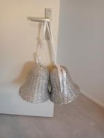 2, decoratie kerstklokken., Ophalen of Verzenden, Zo goed als nieuw