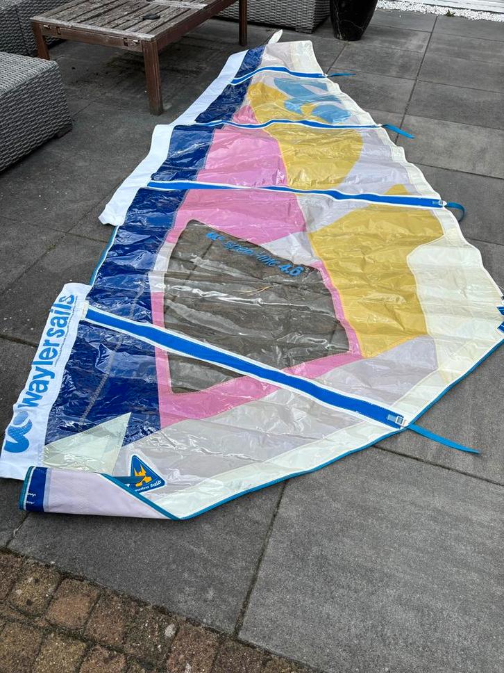 Wayler Sails Zeilen - Gebruikt, Watersport en Boten, Zeilen en Zeiltoebehoren, Gebruikt, Grootzeil, Minder dan 15 m², 3 tot 6 meter