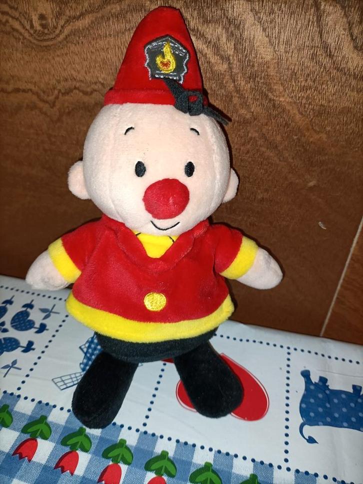 Brandweerman Bumba knuffel 24 cm groot, Kinderen en Baby's, Speelgoed | Knuffels en Pluche, Ophalen of Verzenden