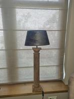 Ovale Lampenkap - Landelijke Stijl, 25 tot 50 cm, Grijs, Klassiek, Ophalen of Verzenden