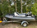 Grand rib 330 9.9 suzuki tweetakt, Watersport en Boten, Ophalen, Zo goed als nieuw, Minder dan 70 pk, 3 tot 6 meter