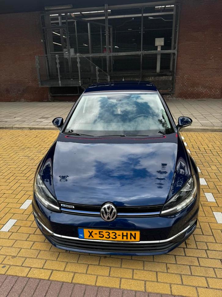 Volkswagen Golf 1.5 TGI 130pk CNG 2019 Blauw, Auto's, Volkswagen, Particulier, Golf, Achteruitrijcamera, Adaptive Cruise Control