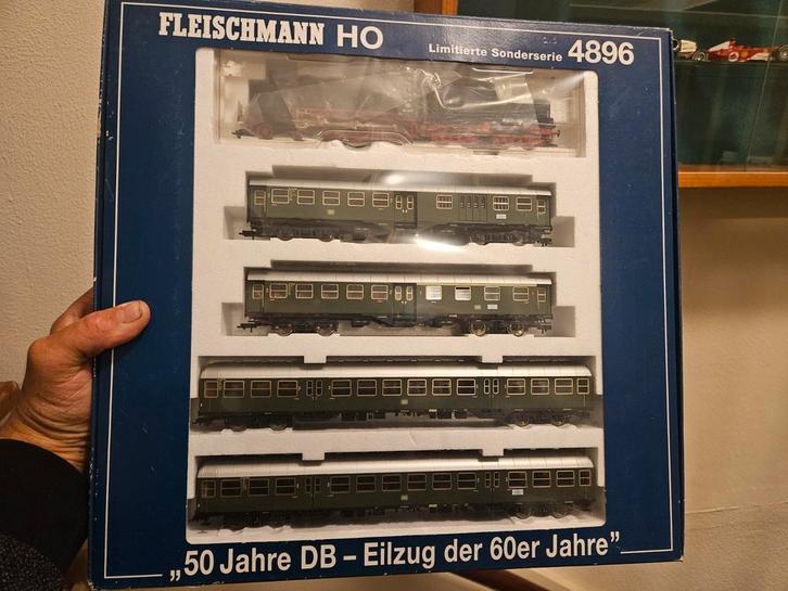 Fleischmann ho 4896 limitierte sonderserie, Hobby en Vrije tijd, Modeltreinen | H0, Zo goed als nieuw, Gelijkstroom, Fleischmann