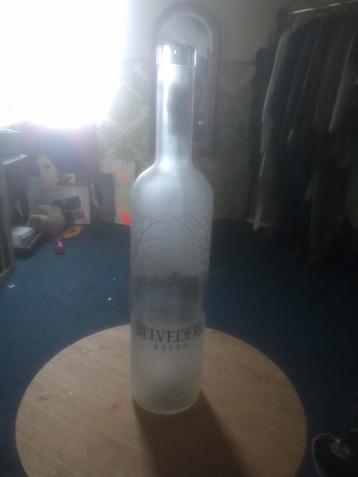 Belvedere Vodka Fles. Kan ook klein geld in sparen. beschikbaar voor biedingen
