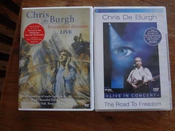 Chris de burgh 2 x dvd