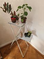 Vintage diatafel plantentafel projectietafel beamer tafel, Huis en Inrichting, Tafels | Bijzettafels, Overige vormen, 60 cm of meer