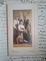 Antieke kabinet foto gezin, Ophalen of Verzenden