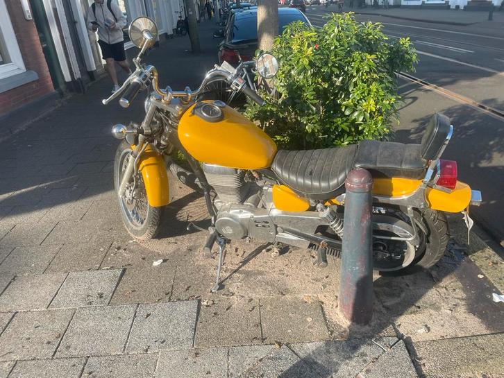 Suzuki Savage - Project - Opknapper met potentie, Motoren, Motoren | Suzuki, Particulier, Chopper, 1 cilinder, Minimaal motorrijbewijs A1