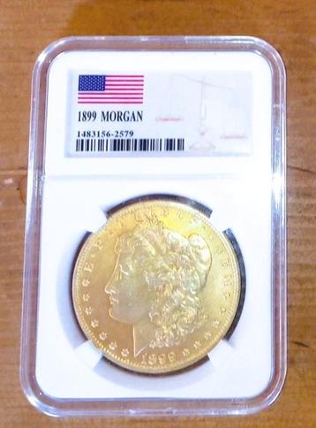 Morgan dollar 1899 beschikbaar voor biedingen