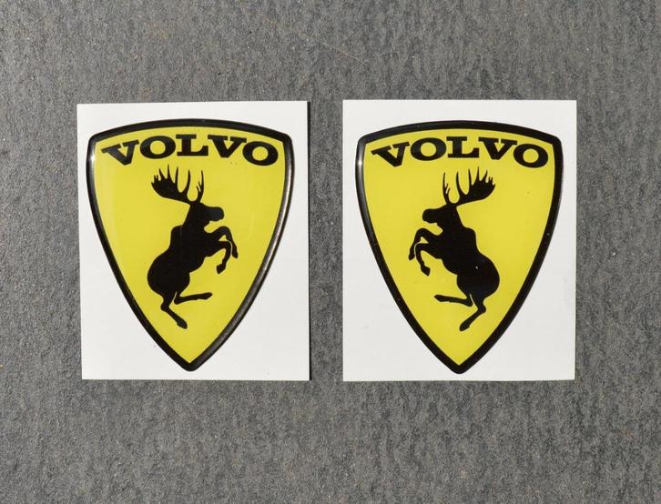 Volvo Ferrari eland stickers - V70 R V90 V60 XC90 S80 480, Auto diversen, Auto-accessoires, Nieuw, Verzenden