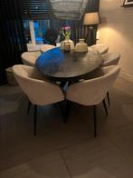 Ovale tafel ( zonder stoelen), Ophalen, 100 tot 150 cm, 200 cm of meer, Zo goed als nieuw