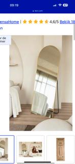 Sensahome spiegel 160x60 goud, Huis en Inrichting, Ophalen, Minder dan 50 cm, Zo goed als nieuw, Minder dan 100 cm