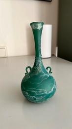 Mondgeblazen vaasje uit Israël genummerd, Antiek en Kunst, Antiek | Glas en Kristal, Ophalen of Verzenden