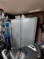 Roldeurkast opbergkast voor in schuur garage stalen roldeur, Ophalen, Zo goed als nieuw