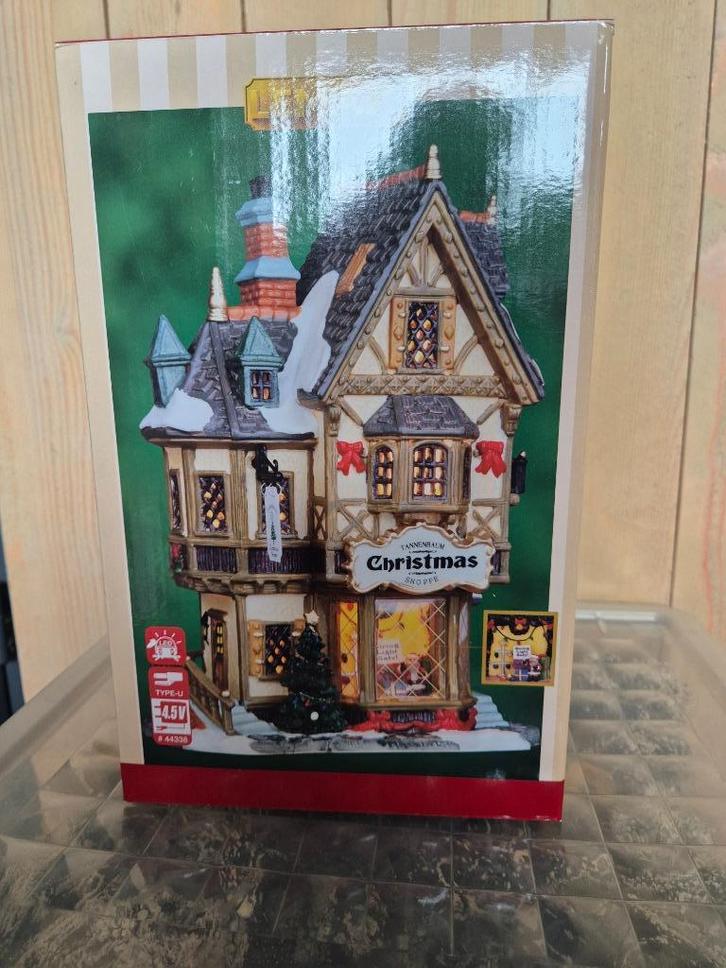 kerstdorp Lemax kerstwinkel, Diversen, Kerst, Zo goed als nieuw, Ophalen of Verzenden