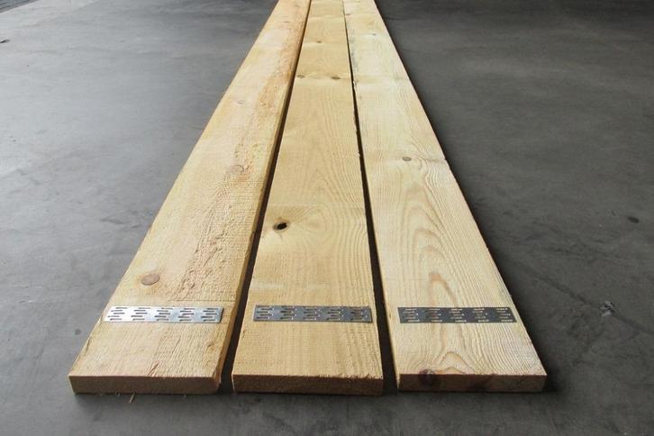 Nieuw Steigerhout | GEKRAMD & GEKEURD | C-18 | 32x200mm | 5m, Doe-het-zelf en Verbouw, Hout en Planken, Nieuw, Plank, Vuren, 300 cm of meer
