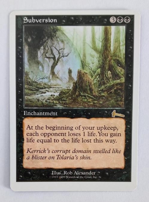 Subversion Battle Royale MTG Near Mint, Hobby en Vrije tijd, Verzamelkaartspellen | Magic the Gathering, Zo goed als nieuw, Losse kaart