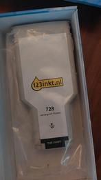 HP 728 Inkt Cartridge - 123inkt Eigenmerk 2x zwart, 1x geel, Computers en Software, Printerbenodigdheden, Ophalen of Verzenden