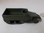 1960 Dinky Toys 822 HALF TRACK M3 + NIEUWE RUPSBANDEN!, Ophalen of Verzenden, Gebruikt, Bus of Vrachtwagen, Dinky Toys