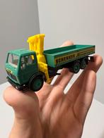 Herpa mb met kraan 19150725, Ophalen of Verzenden, Gebruikt, Bus of Vrachtwagen, Herpa