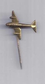 Spvl1 speldje tweemotorig vliegtuig, Verzamelen, Speldjes, Pins en Buttons, Ophalen of Verzenden, Gebruikt, Overige onderwerpen