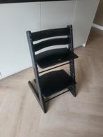 Stokke Tripp Trapp Stoel - Zwart, Kinderen en Baby's, Kinderstoelen, Ophalen of Verzenden, Gebruikt, Meegroeistoel