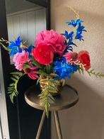 Toetervaas met Zijden bloemen Set Zijde 45,00-10%💕, Ophalen of Verzenden, Nieuw