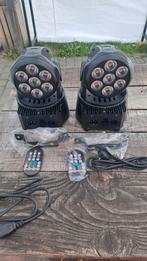NIEUW 2x moving head €85 wash rgbw dmx, Muziek en Instrumenten, Licht en Laser, Ophalen of Verzenden, Nieuw, Licht, Kleur