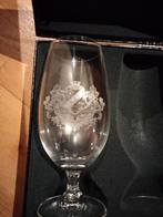 Unieke Uefa  glas in doos, Verzamelen, Glas en Borrelglaasjes, Ophalen of Verzenden, Zo goed als nieuw, Overige typen