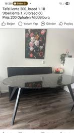 Tafel  /bank, Huis en Inrichting, Ophalen of Verzenden, Vijf personen of meer, Rechthoekig