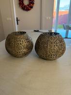 Antieke windlicht, Ophalen of Verzenden, Zo goed als nieuw, Overige materialen, Minder dan 25 cm