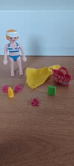 Toeriste op het strand playmobil, Kinderen en Baby's, Speelgoed | Playmobil, Ophalen of Verzenden, Zo goed als nieuw, Complete set