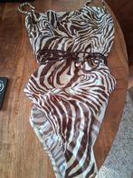 Badpak Cyell zebraprint maat 38, Bruin, Badpak, Ophalen of Verzenden, Zo goed als nieuw