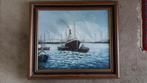 Schilderij van oud havengezicht voor 50,00 euro, Ophalen